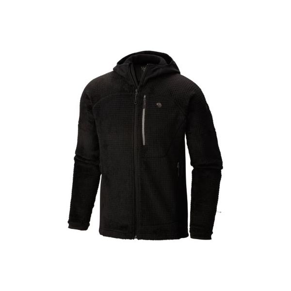 Men Mountain Hardwear Monkey Man™ Grid II Hooded Jacket Black Outlet Online