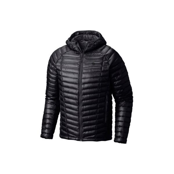 Men Mountain Hardwear Ghost Whisperer™ Down Hooded Jacket Black Outlet Online