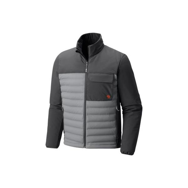 Men Mountain Hardwear StretchDown™ HD Jacket Manta Grey, Shark Outlet Online