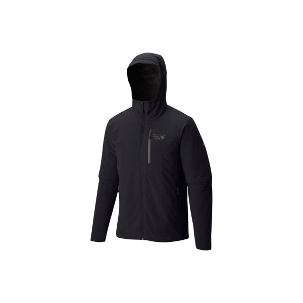Men Mountain Hardwear Superconductor™ Hooded Jacket Black, Titanium Outlet Online