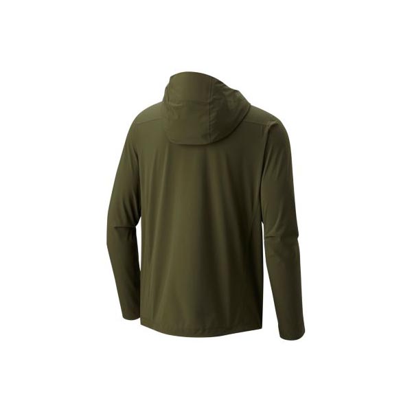 Men Mountain Hardwear Stretch Ozonic™ Jacket Surplus Green Outlet Online