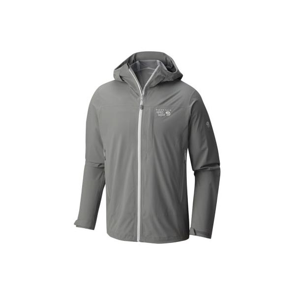 Men Mountain Hardwear Stretch Ozonic™ Jacket Manta Grey Outlet Online