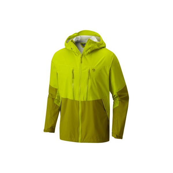 Men Mountain Hardwear ThunderShadow™ Jacket Fresh Bud, Python Green Outlet Online