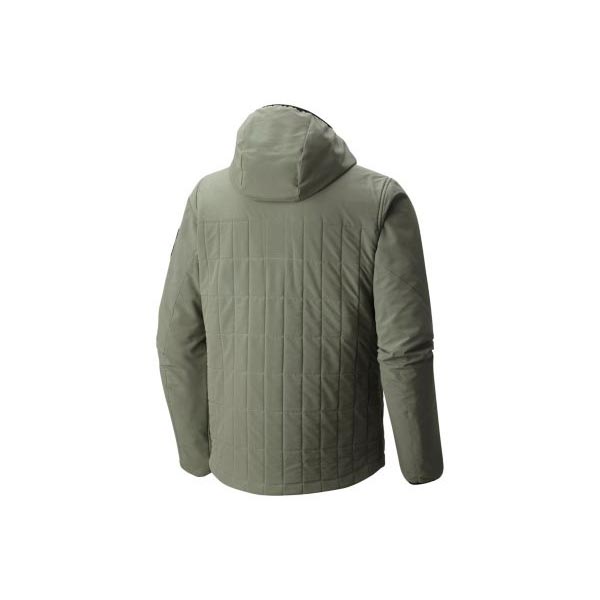 Men Mountain Hardwear Schematic™ Hooded Jacket Green Fade Outlet Online
