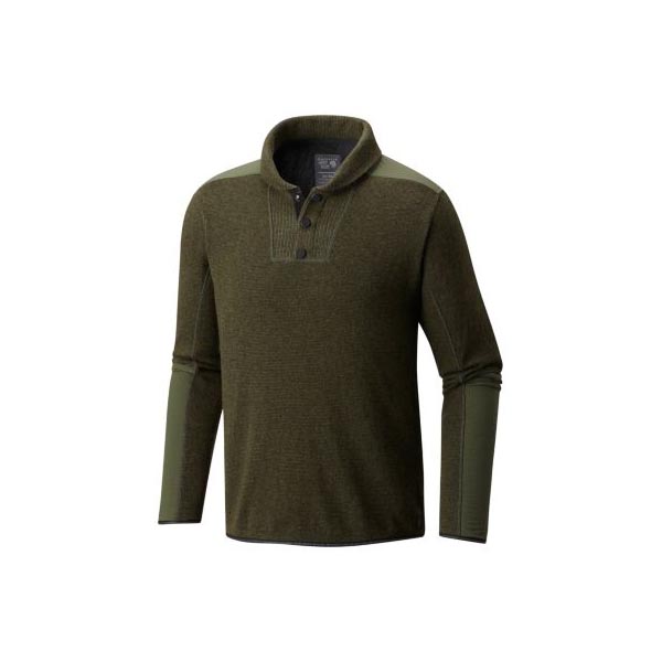 Men Mountain Hardwear Mtn Tactical™ Pullover Sweater Surplus Green Outlet Online