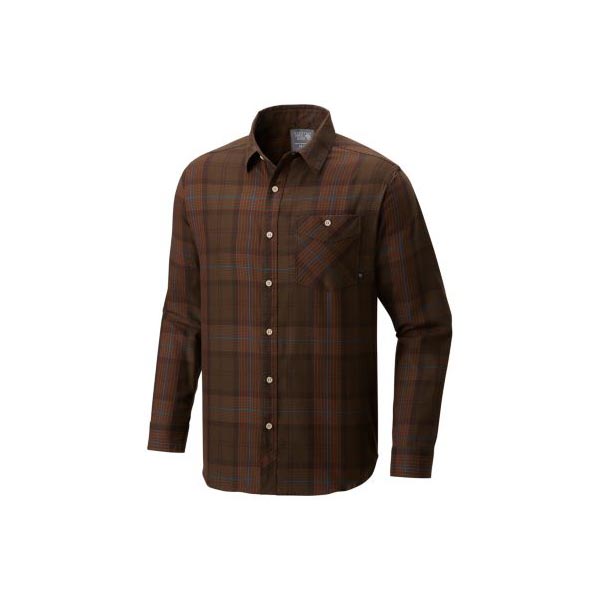 Men Mountain Hardwear Franklin™ Long Sleeve Shirt Tundra Outlet Online