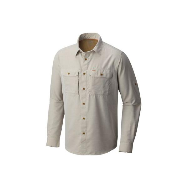 Men Mountain Hardwear Canyon™ Long Sleeve Shirt Sandstorm Outlet Online