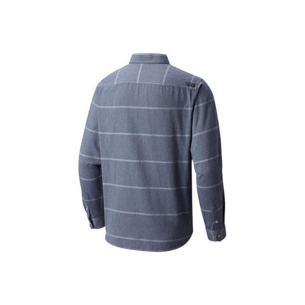 Men Mountain Hardwear Frequenter™ Stripe Long Sleeve Shirt Zinc Outlet Online