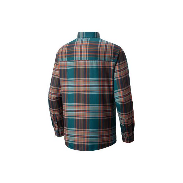 Men Mountain Hardwear Trekkin™ Flannel Long Sleeve Shirt Sea Level Outlet Online