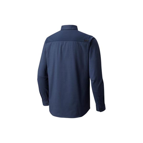 Men Mountain Hardwear Stretchstone™ Utility Long Sleeve Shirt Hardwear Navy Outlet Online