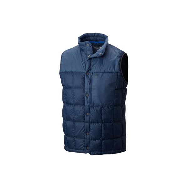 Men Mountain Hardwear PackDown™ Vest Hardwear Navy, Zinc Outlet Online