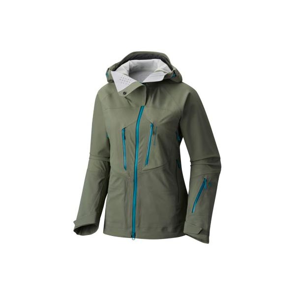 Women Mountain Hardwear BoundarySeeker™ Jacket Green Fade Outlet Online