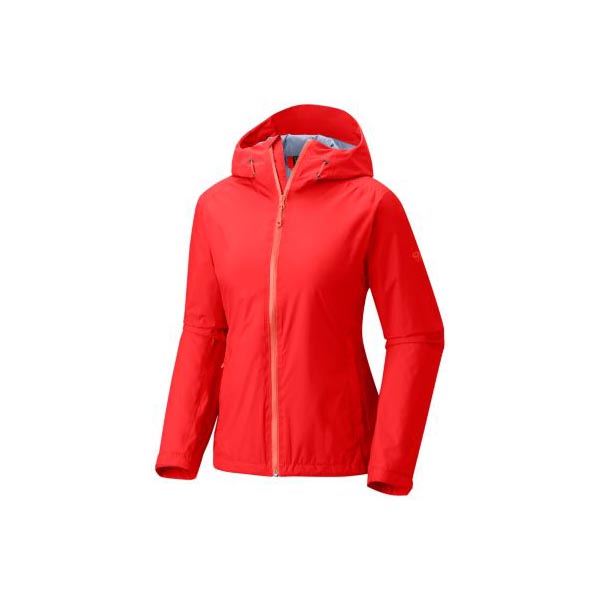 Women Mountain Hardwear Finder™ Jacket Fiery Red Outlet Online