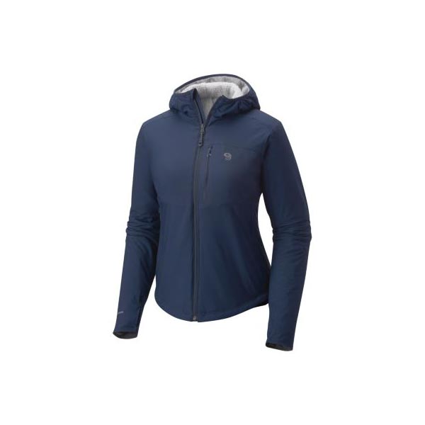 Women Mountain Hardwear Skypoint™ Hooded Jacket Zinc Outlet Online