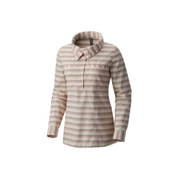 Women Mountain Hardwear Acadia Stretch™ Long Sleeve Popover Cotton Outlet Online