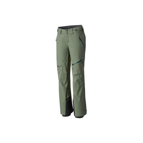 Women Mountain Hardwear Chute™ Insulated Pant Green Fade Outlet Online