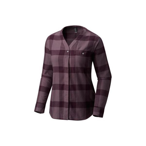 Women Mountain Hardwear Pt. Isabel™ Long Sleeve Shirt Purple Sage Outlet Online