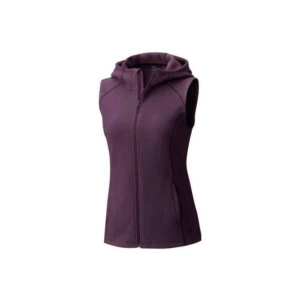 Women Mountain Hardwear MicroChill™ Hooded Vest Dusty Purple Outlet Online