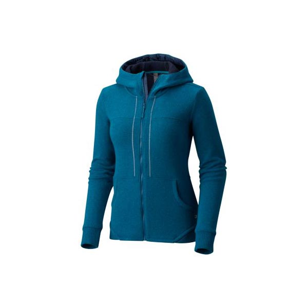 Women Mountain Hardwear Sarafin™ Pro Hooded Sweater Dark River Outlet Online